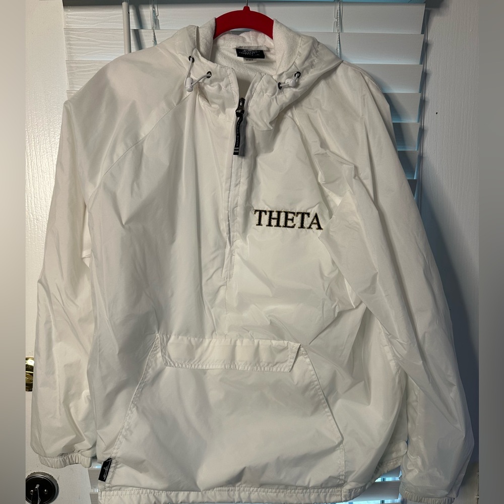 Charles River Apparel White Jacket